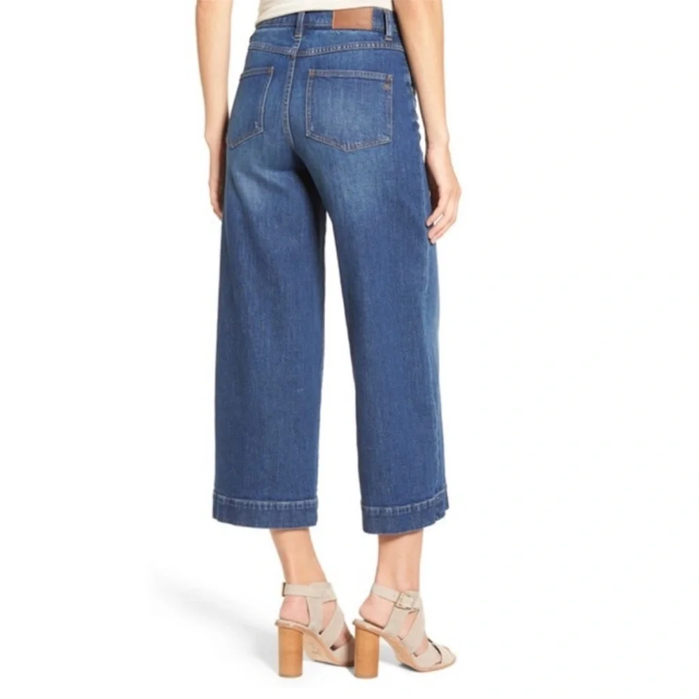 Madewell Wide-Leg Crop Jean 27 - Picture 3 of 7
